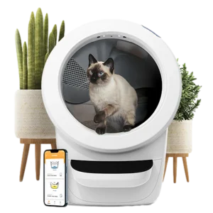 ליטר רובוט 4 לחתולים Litter Robot 4 White - שני שקי חול מתנה בכל רכישה!