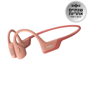 אוזניות OPENRUN PRO SHOKZ בצבע ורוד