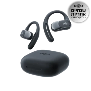אוז  SHOKZ OPENFIT AIR OPEN-EAR שחור