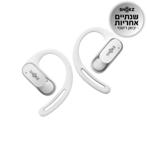 אוזניות OPENFIT AIR בצבע לבן מבית SHOKZ