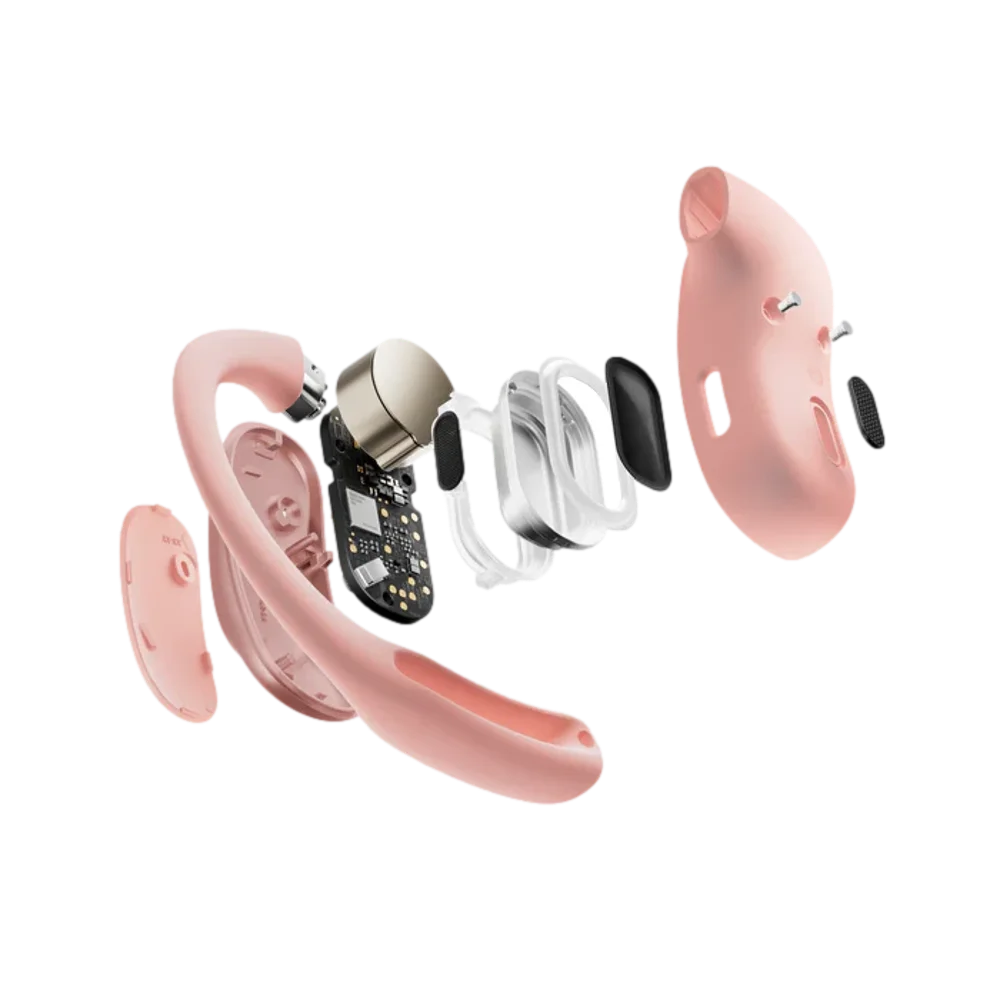 אוז  SHOKZ OPENFIT AIR OPEN-EAR ורוד