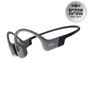 אוז עצםMP3+שחיה SHOKZ OPENSWIM PRO אפור