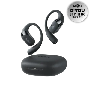 אוזניות אלחוטיות +Shokz OPENFIT 2 שחור
