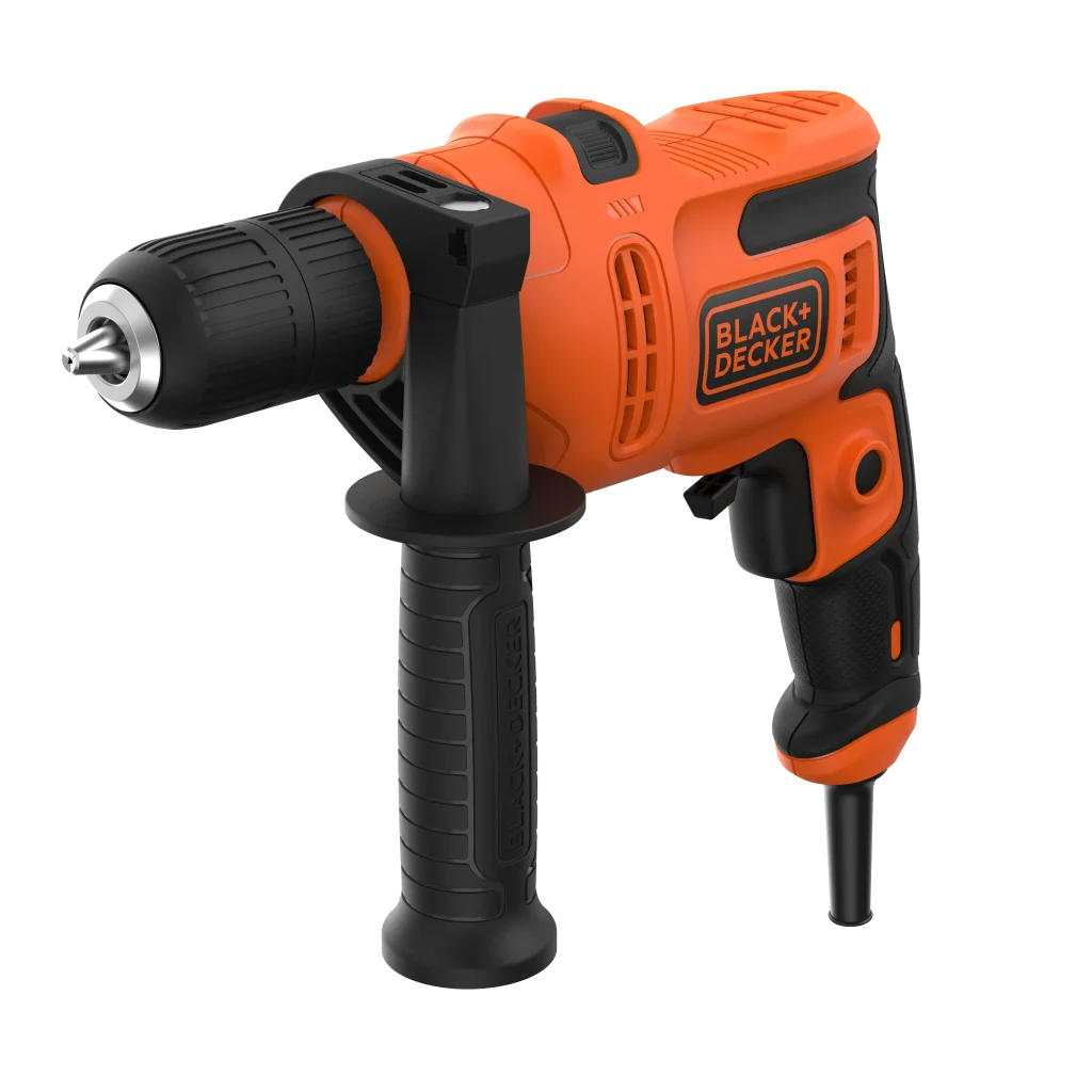 מקדחה עם פטישון חוט BLACK DECKER 500W