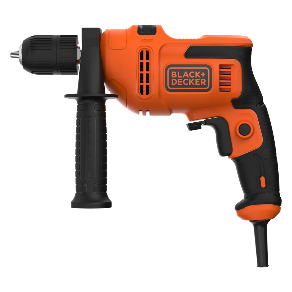 מקדחה עם פטישון חוט BLACK DECKER 500W