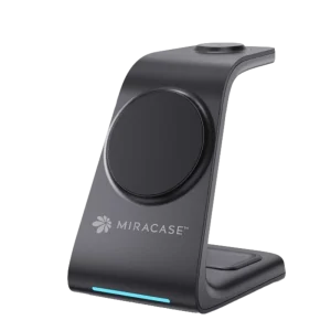 מטען מגסייף MQIW310 15W 3IN1 שחור MIR