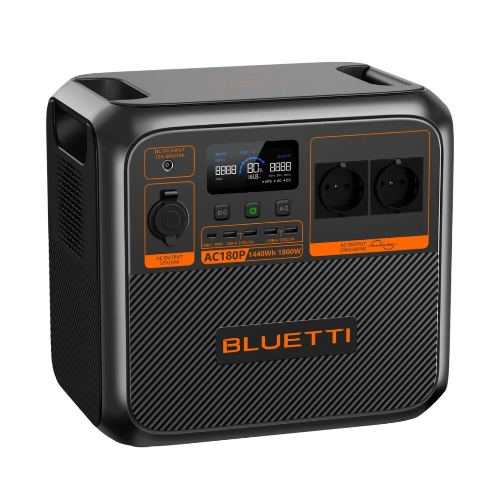 תחנת כח ניידת  BLUETTI AC180P   1440WH