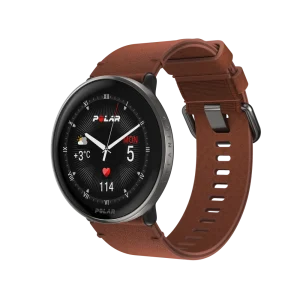 שעון חכם POLAR     IGNITE 3 TI LTHR BRNZ M/L