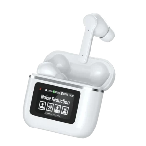 אוזניות BT מסך MTWS170 לבן MIR