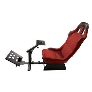 מושב לסימולטור מירוצים בורדו PLAYGAME GY036