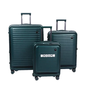 סט 3 מזוודות ירוק כהה MIR