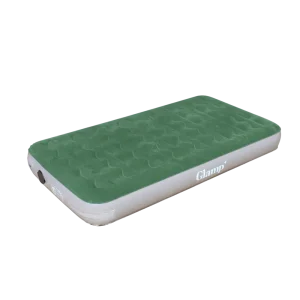 מזרן יחיד דק מתנפח דגם GSAB22 בצבע ירוק וחום מבית GLAMP
