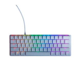 מקלדת אופטית צבע לבן RAZER HUNTSM MINI RED.S