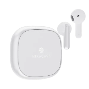 אוזניות אלחוטיות דגם MTWS200 בצבע לבן מבית MIRACASE