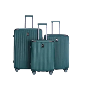 סט 3 מזוודות ירוק כהה MIR MLS600