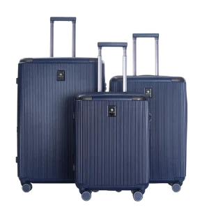 סט 3 מזוודות כחול כהה MIR MLS600