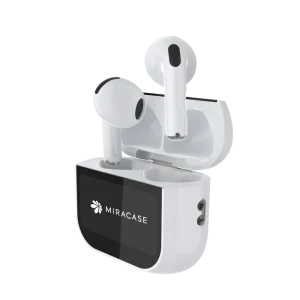 אוזניות אלחוטיות דגם MTWS190 בצבע לבן מבית MIRACASE