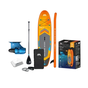 סאפ AMgo 330PFS+מנוע סנפיר בצבע כחול מבית AQUA MARINA
