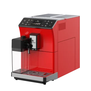 מכונת קפה אוטומטית BTB-202 בצבע אדום מבית MIRA