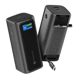 סוללת טעינה ניידת מתקדמת עם כבל נשלף MPBC20PD130W מבית Miracase