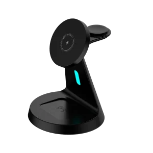 מטען אלחוטי 3 ב-1 דגם MQMW600 בצבע שחור מבית MIRACASE