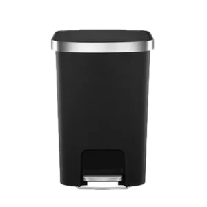 פח רגלית EKO 6255 50L NEW HANA שחור מט מבית EKO