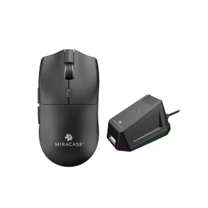 עכבר גיימינג אלחוטי עם עמדת טעינה MGMCD1 מבית Miracase