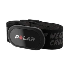 Polar H10 רצועת הדופק המתקדמת לחזה בצבע שחור עם כיתוב