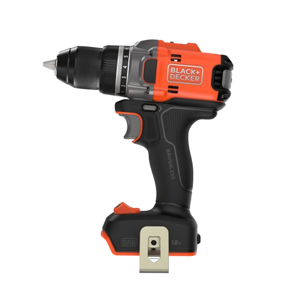 מקדחה/מברגה נטענת 18V ללא פחמים – גוף בלבד דגם BLD682XN-XJ מבית BLACK+DECKER