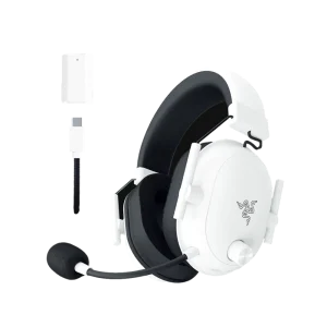 Razer BlackShark V2 HyperSpeed – אוזניות אלחוטיות לבן