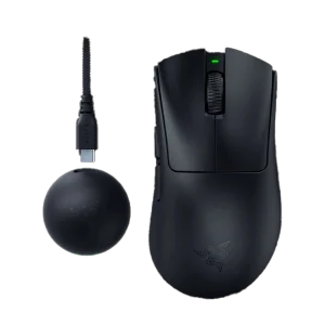 עכבר אלחוטי Razer DeathAdder V4 Pro – שחור