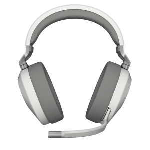 אוזניות גיימינג אלחוטיות CORSAIR HS65 SURROUND 7.1 – לבן