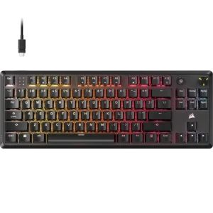 מקלדת גיימינג מכנית K70 CORE TKL RGB קצרה