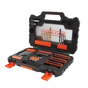 סט 76 חלקים למקדחה דגם A7231-XJ מבית BLACK&DECKER