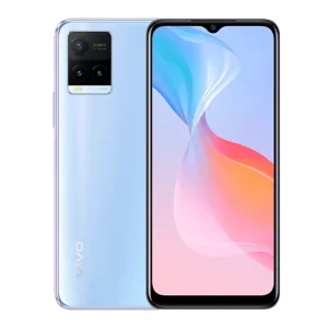 סמארטפון vivo דגם Y21 בצבע לבן פנינה