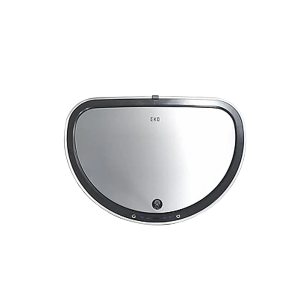 פח סנסור נירוסטה חצי עיגול 47 ליטר MIRAGE SEMI-ROUND
