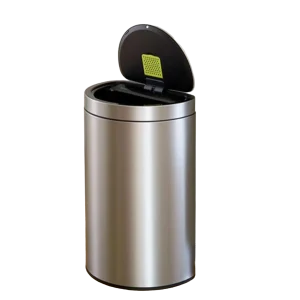 פח סנסור נירוסטה חצי עיגול 47 ליטר MIRAGE SEMI-ROUND