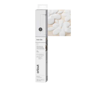 גיליון ‎Puff Iron-On לבן 30.5×48.3 ס"מ מבית CRICUT