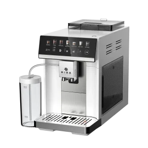 מכונת קפה אוטומטית טוחנת עם סנן בצבע לבן MCM1000 מבית MIRA
