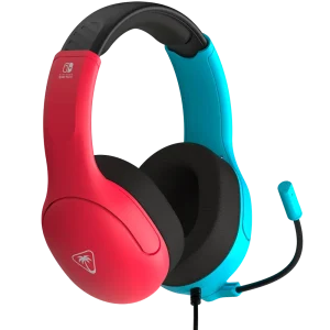 Turtle Beach Airlite Fit for Nintendo Switch - אוזניות גיימינג חוטיות - כחול אדום