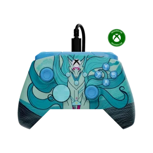 בקר גיימינג חוטי דגם Rematch™ Advanced Wired בצבע כחול מבית Turtle Beach