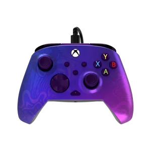 בקר גיימינג חוטי דגם PDP Rematch™ Glow Advanced Wired בצבע סגול מבית Turtle Beach