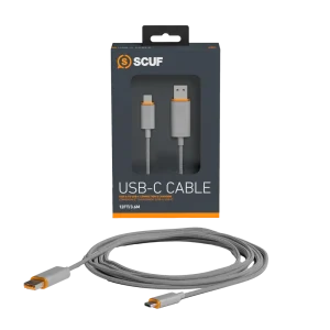 כבל 2 מטר אפור USB-C to USB-A 2m Cable