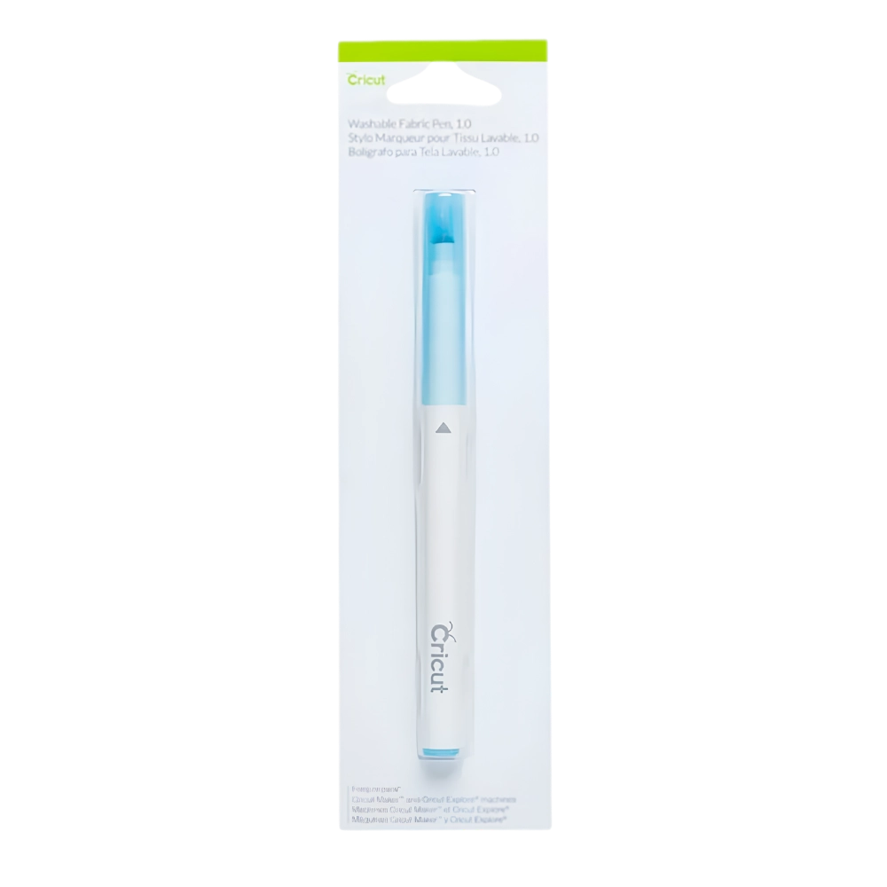 טוש סימון רחיץ לבדים Cricut Washable Fabric Pen כחול