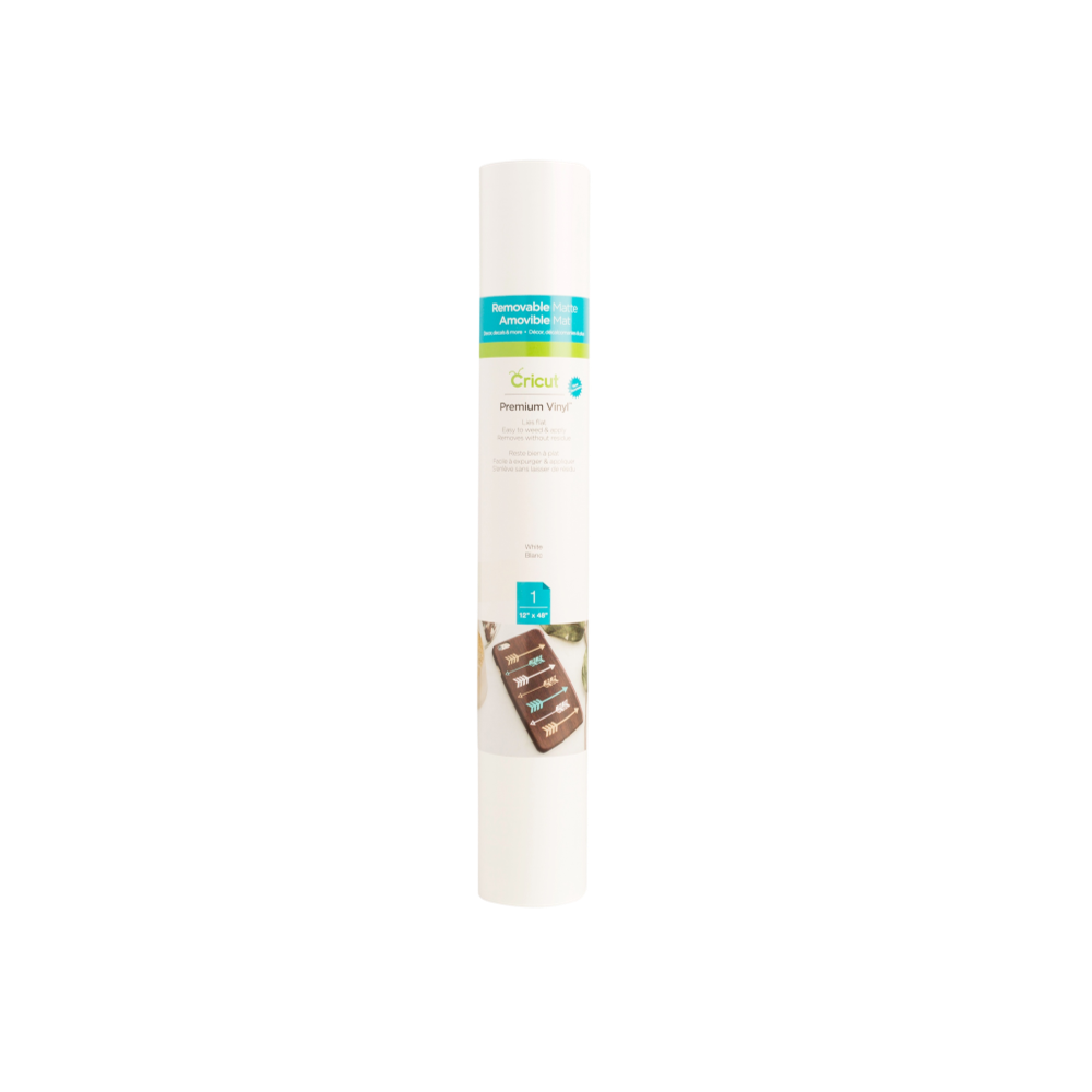 גליל ויניל נשלף Cricut Premium Vinyl Removable לבן 30×120 ס"מ