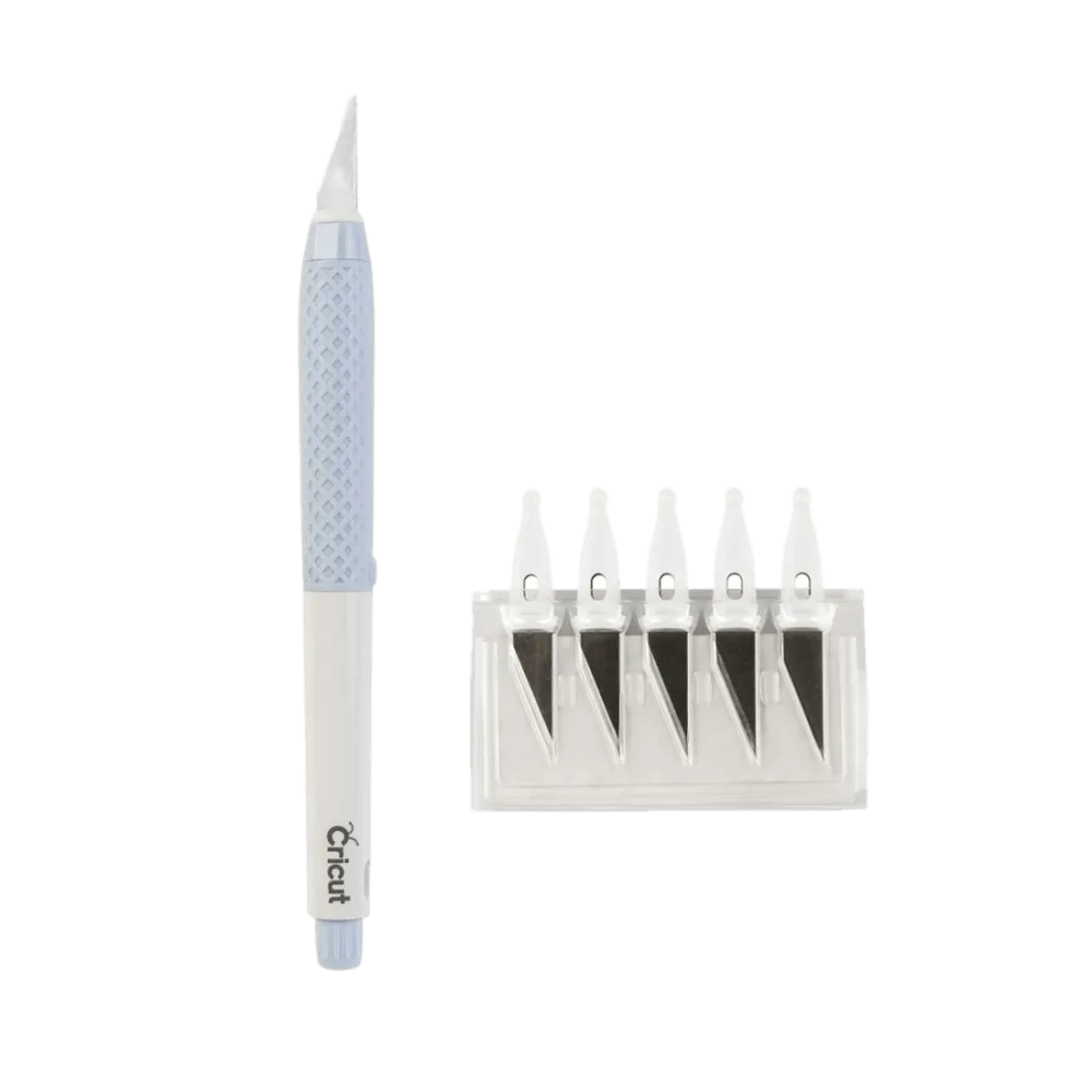 מציאון – ערכת סכין חיתוך מדויקת TrueControl Kit בצבע כחול מבית Cricut