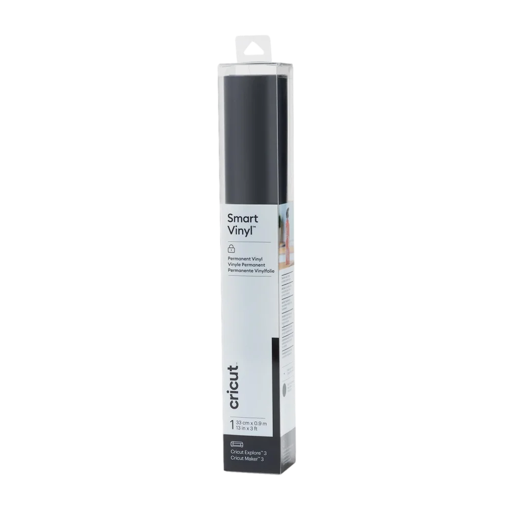גליל ויניל קבוע Cricut Smart Vinyl Permanent שחור 33×91 ס"מ