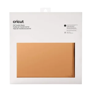 מציאון – מארז 8 דפי Foil Transfer בצבע רוז גולד 30.5×30.5 ס"מ מבית Cricut