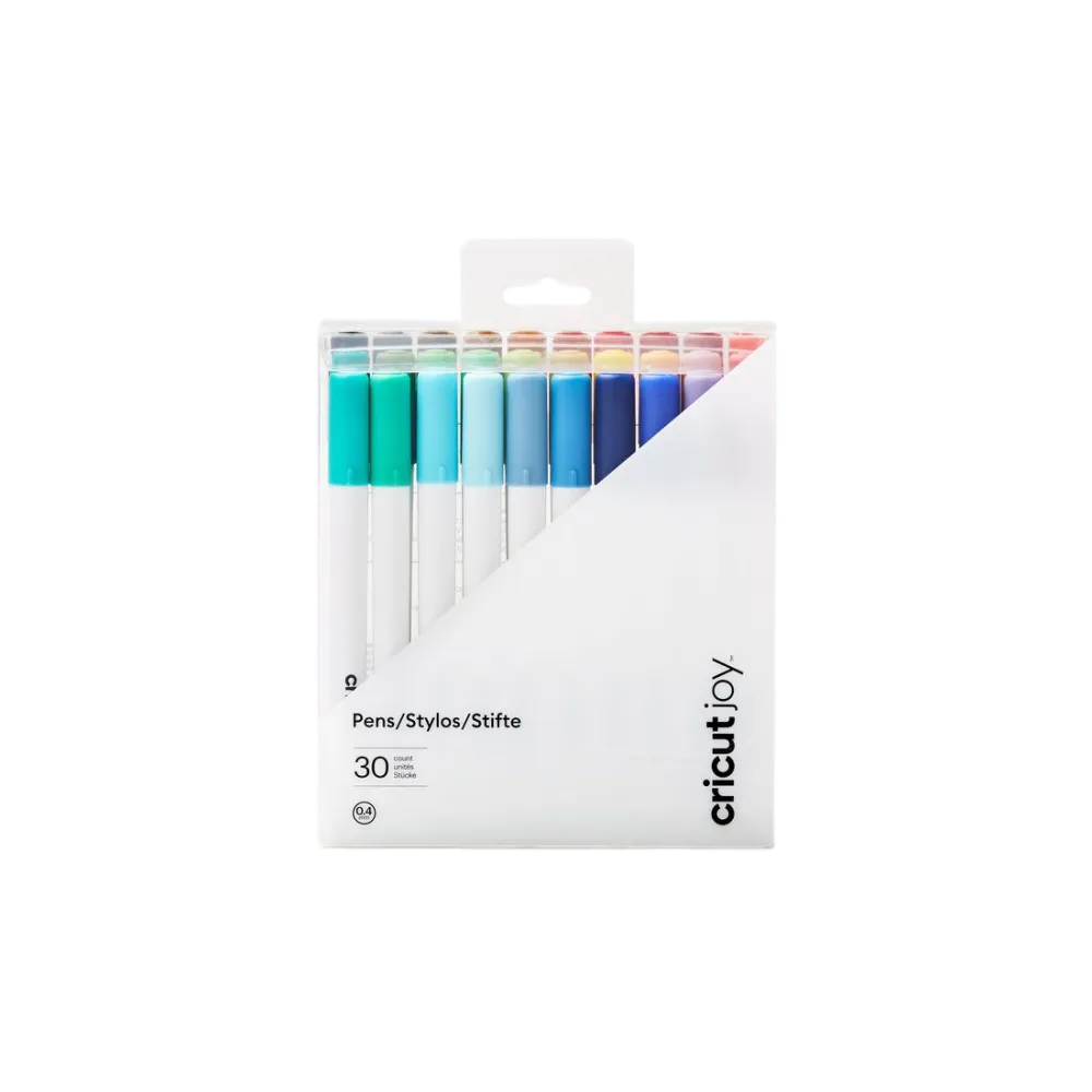 מציאון – סט 30 עטי כתיבה דקים Cricut Joy Fine Point Pens Ultimate (0.4 מ"מ)