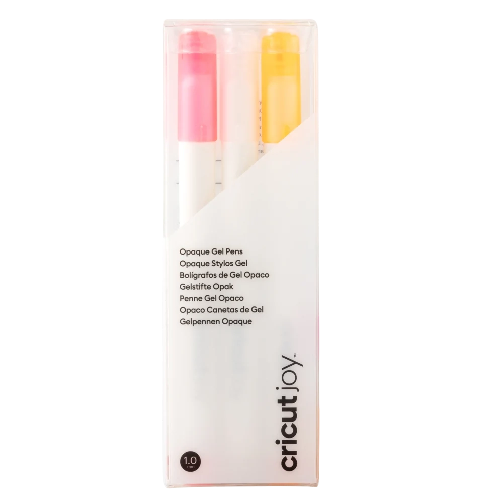 סט 3 עטי ג'ל אטומים Cricut Joy Opaque Gel Pens (1.0 מ"מ) מבית Cricut